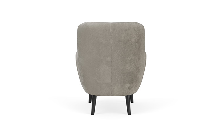 Lucy Accent Chair in Navy Chairs Living Room